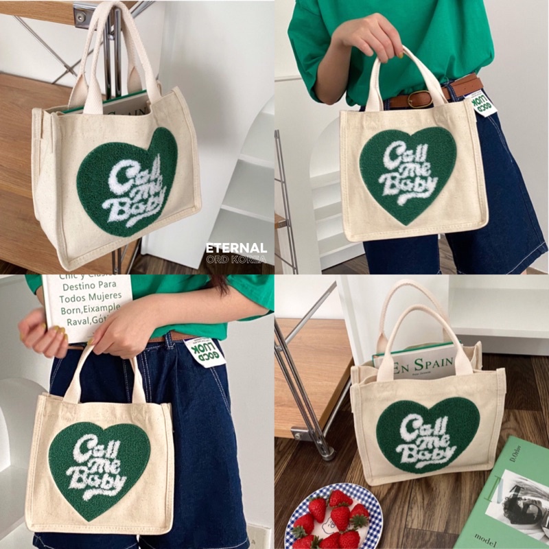 Túi Canvas style Korea