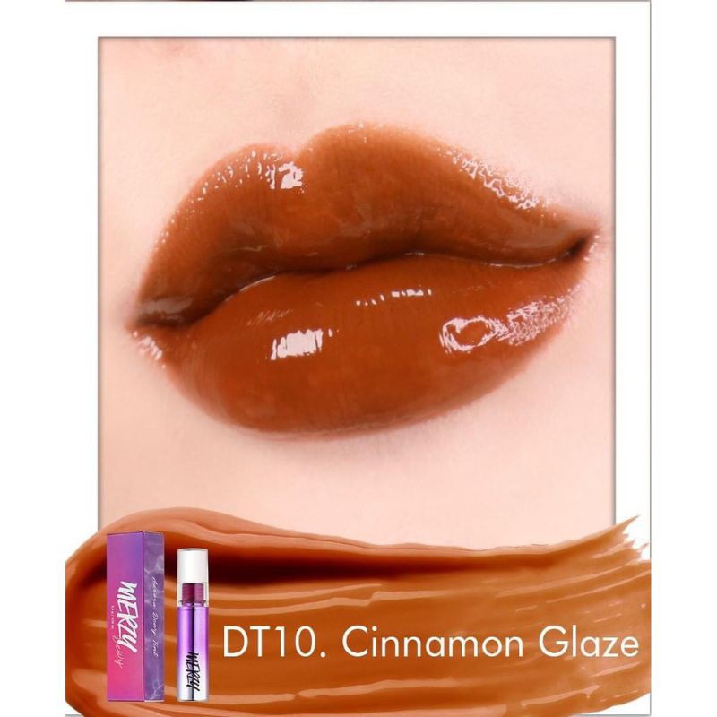 [CHÍNH HÃNG] Son Tint Bóng Siêu Lì Merzy Aurora Dewy Tint 5.5g 4 màu DT07, DT09, DT10, DT11. | BigBuy360 - bigbuy360.vn