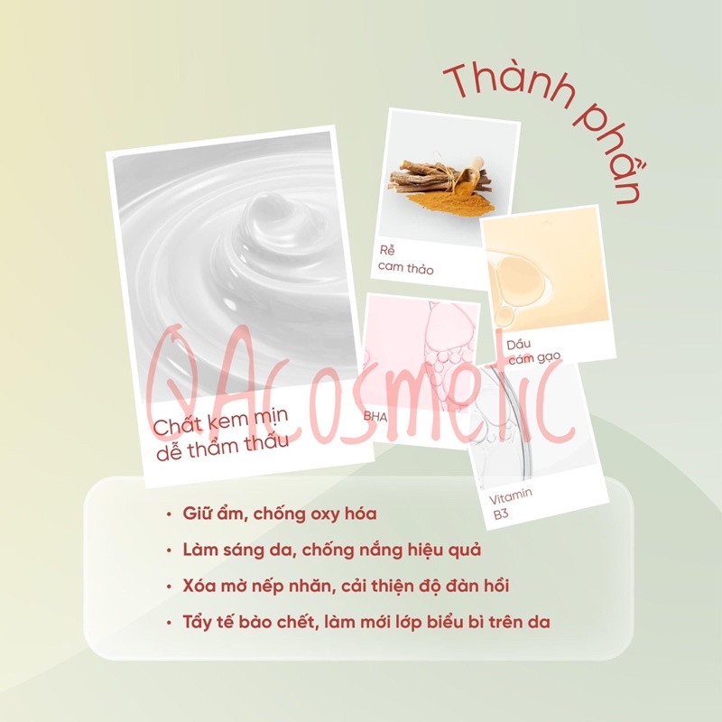 Kem body dưỡng trắng da KIS22