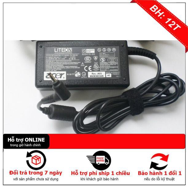 [BH12TH] Sac Laptop Acer 19V - 3.42A, Đầu Nhỏ, Size 3.0mmX1.1mm ZIN