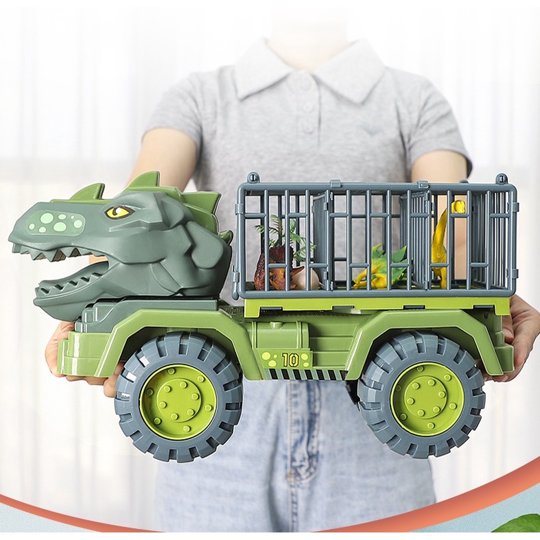 Xe đồ chơi cho bé hình khủng long, bộ đồ chơi khủng long cao cấp cho bé cỡ to