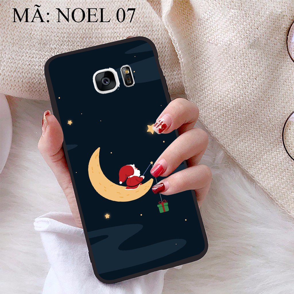 Ốp lưng Samsung S7 Edge viền dẻo TPU BST Giáng Sinh Vui Vẻ