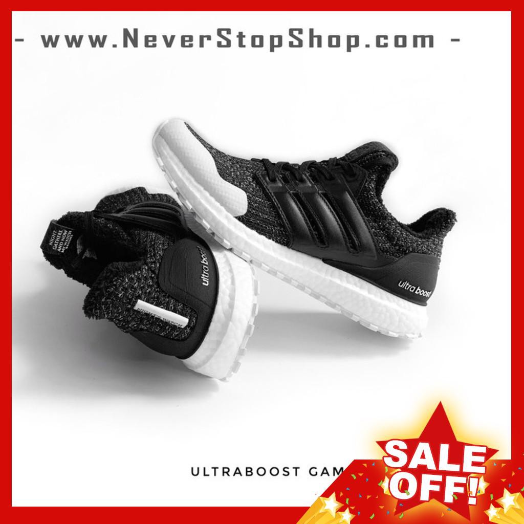 SALE Giày HOT THANH LÝ- Giày ADIDAS ULTRA BOOST 4.0 'GAME OF THRONE' ĐEN TRẮNG [TẶNG VỚ] 2020 * * ⁵