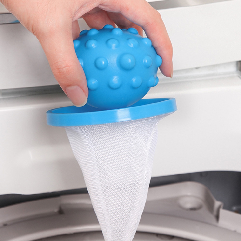 1 Túi Lưới Lọc Tóc Cho Máy Giặt Hoa Mận