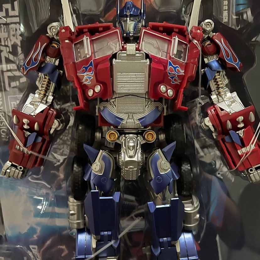 Mô hình Aoyi BMB Flame Transformer Robot H6003-6 Engine Star Optimus OP Prime Hợp kim Trụ cột, người máy biến hình HMK09