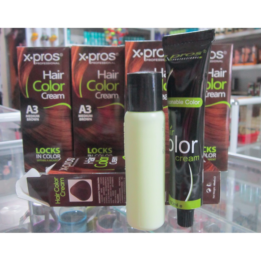 THUỐC NHUỘM  DÀNH CHO TÓC BẠC XPROS