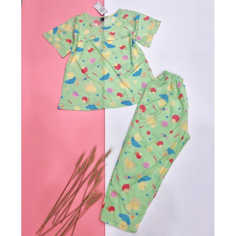 [Mã FAMAYWA giảm 10K đơn 50K] ❤️Đồ Bộ Tole Lanh Bèo Ngực Quần Dài 9 Tấc | BigBuy360 - bigbuy360.vn