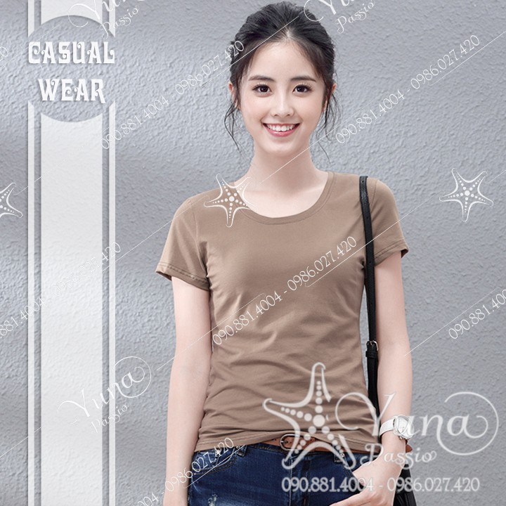 Áo Cotton Thái Cổ Tim Cao Cấp - Có 9 Màu 2 SIZE S,M | BigBuy360 - bigbuy360.vn