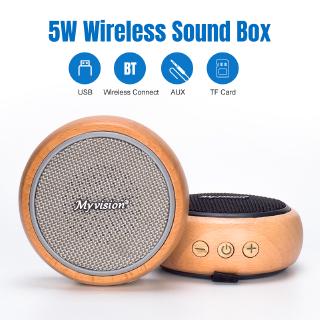 VN My Vision® 5W Portable Bluetooth Speaker Loud Stereo Sound Rich Bass Speaker with Carabiner