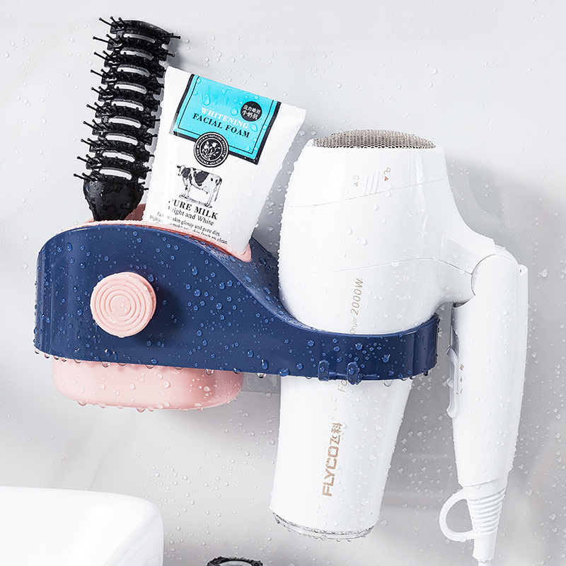 Giá Treo Máy Sấy Tóc Không Cần Khoan Tiện Dụng Cho Phòng Tắm