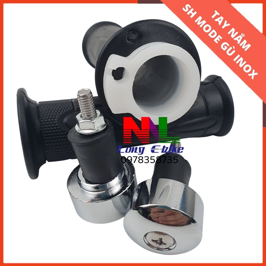 tay nắm kiểu dáng SHmode gù inox