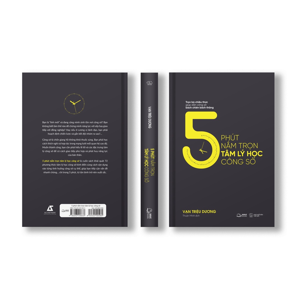 Sách - 5 Phút Nắm Trọn Tâm Lý Học Công Sở - AZ Việt Nam