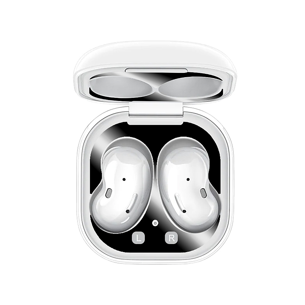 Earphone Metal Dust-proof Guard For Samsung Galaxy Buds Live Stickers Charging Box Skin Sticker