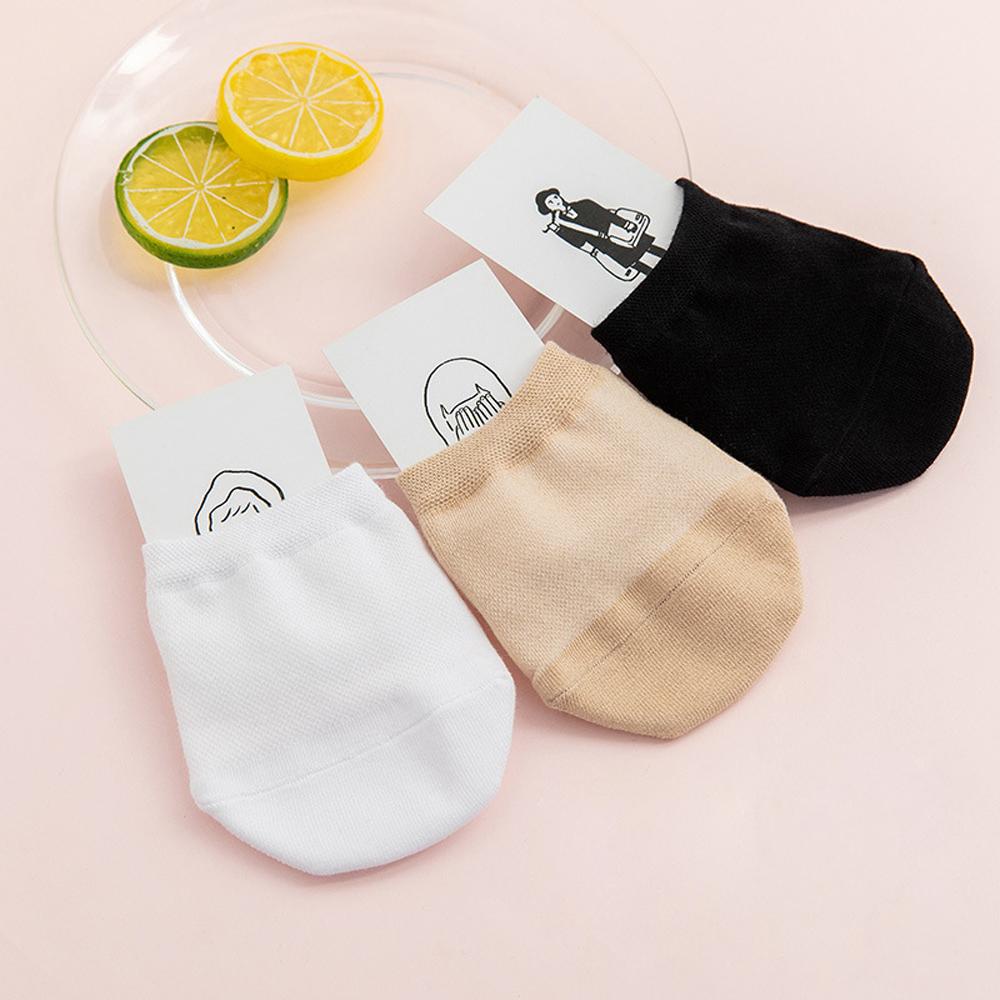 Vớ Cotton Mỏng Tàng Hình Nửa Bàn Chân Khi Mang Giày Cao Gót Thời Trang Mùa Hè