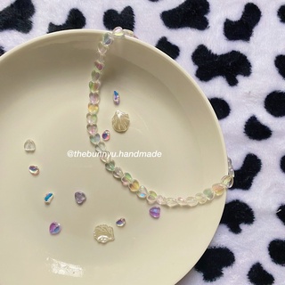 Vòng Choker Tim Trong Suốt Bunnyu