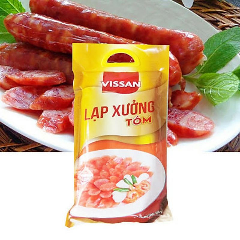 Lạp xưởng tôm Vissan gói 200g - 271