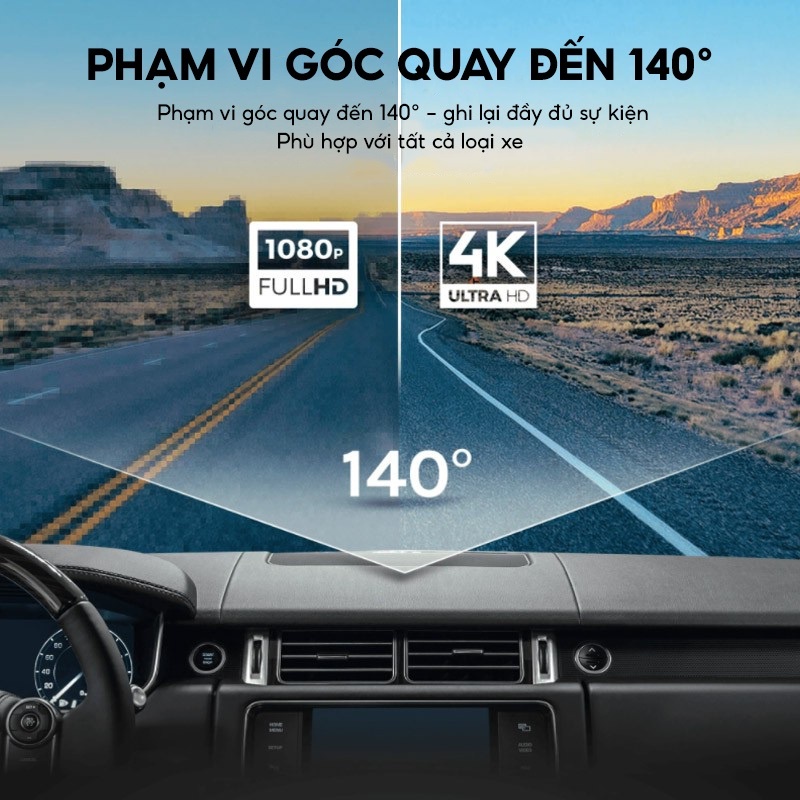 [HÀNG CHÍNH HÃNG] Camera hành trình 70mai Dash Cam A800S 4K 2160P GPS ADAS - BẢN QUỐC TẾ | BigBuy360 - bigbuy360.vn