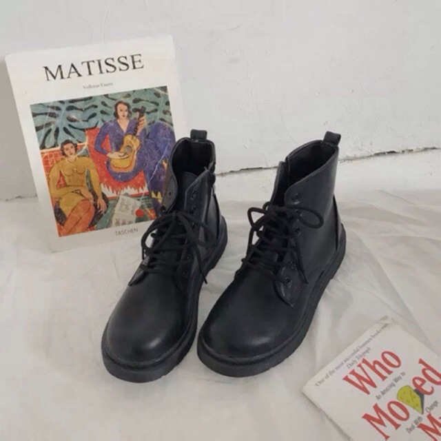 ORDER Giày Boots da, Giày Dr.Martens cổ cao kenkentui -kenkentui