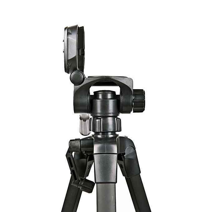 Tripod máy ảnh, điện thoại Weifeng WT-3520, khung nhôm cao cấp tải trọng 3kg, có túi đeo, tặng kèm kẹp điện thoại