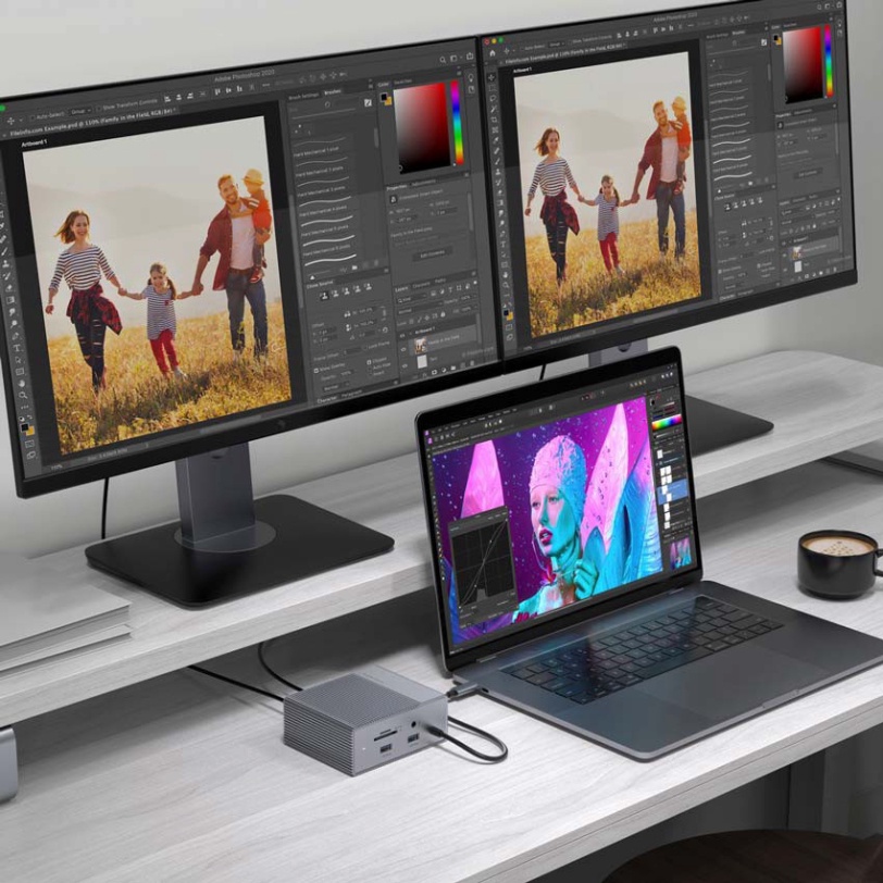 Cổng chuyển HyperDrive GEN2 12-in-1 cho Macbook, iPad Pro, PC, Surface & Devices – HD-G212 - Hàng Chính Hãng