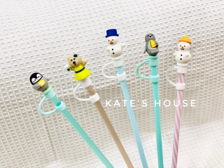 Set ống hút kèm charm đậy