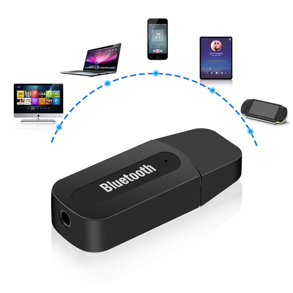 Usb Thu Tín Hiệu Âm Thanh Bluetooth Không Dây 3.5mm A2Dp Cho Điện Thoại / Máy Tính / Loa Mp3