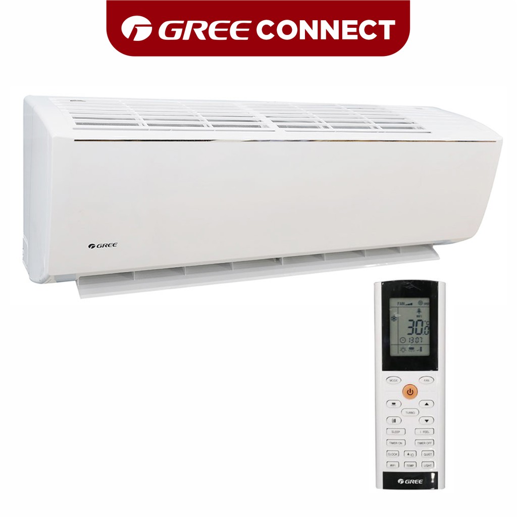 Máy LạnhGREE CONNECT Cao Cấp Inverter Wifi Thông Minh - Phù Hợp Phòng 15m2 Đến 20m2