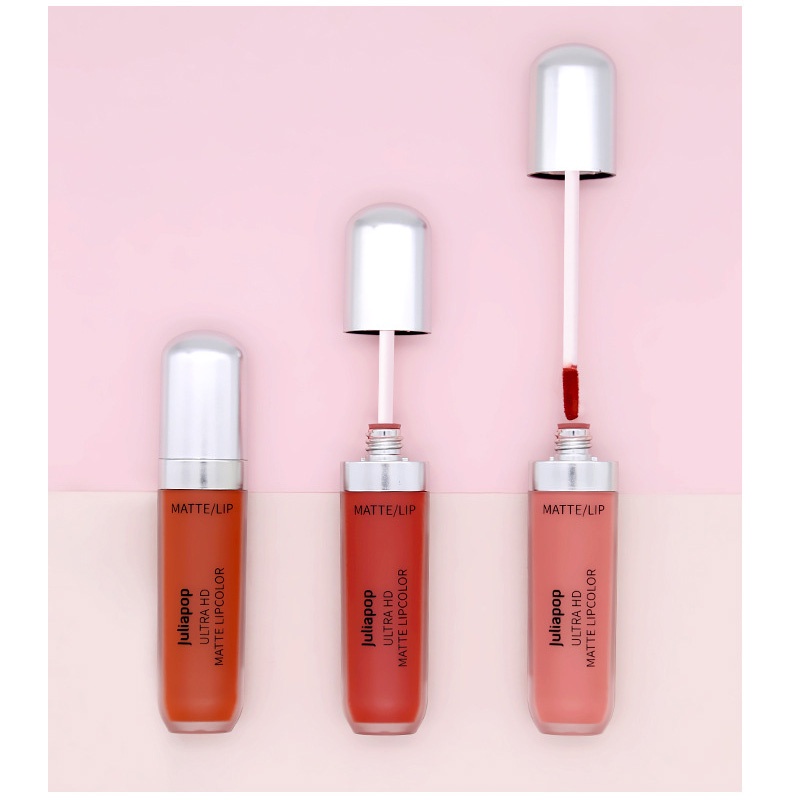 [Hàng mới về] Son kem lì JILIAPOP không làm khô môi lâu trôi không dính cốc