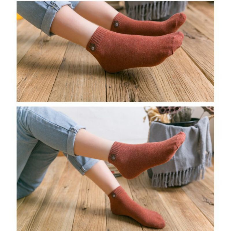[ Combo 2 đôi ] Tất Vớ Gấu Xinh Brown Dễ Thương Siêu Hot | BigBuy360 - bigbuy360.vn