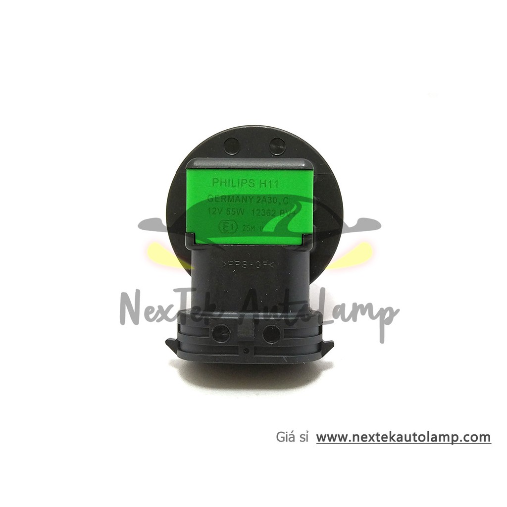 Philips Blue Vision Ultra H11 Upgrade Halogen Bulb Yellow White 12362 Đèn pha ô tô Foglight 4000K Original original car car light Car light accessories