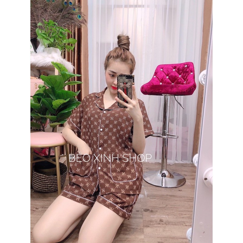 Đồ Ngủ 55-100kg Đùi 2 túi Bigsize Cao Cấp Vải lụa nhật Lạnh Mặc Cực Thích | BigBuy360 - bigbuy360.vn