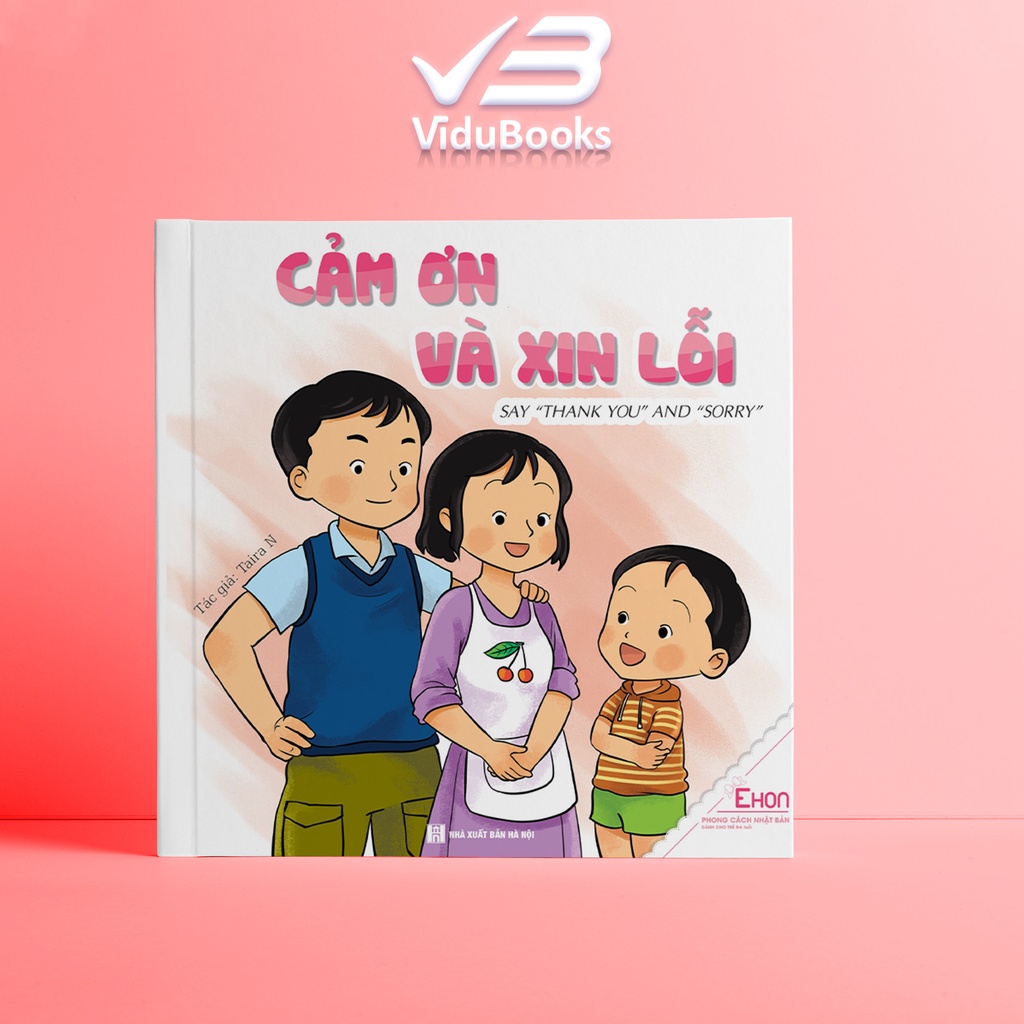 [Mã BMBAU50 giảm 10% đơn 99k] Sách Ehon song ngữ phát triển kỹ năng sống Bon là bé ngoan COMBO 4 cuốn