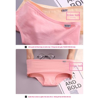 Quần lót nữ cotton PULO Combo 10 quần