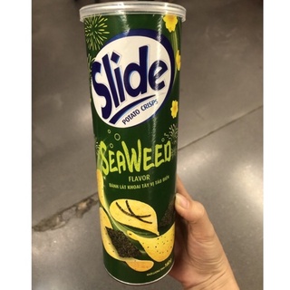Snack Slide potato crisps vị tảo biển hộp 160g