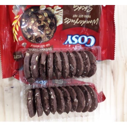 Bánh quy hạt socola yến mạch Cosy Original, gói 80g