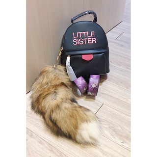 Móc khóa giả lông chồn size lớn cực đại