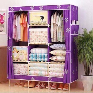 Sỉ Tủ vải 3 buồng  khung gỗ