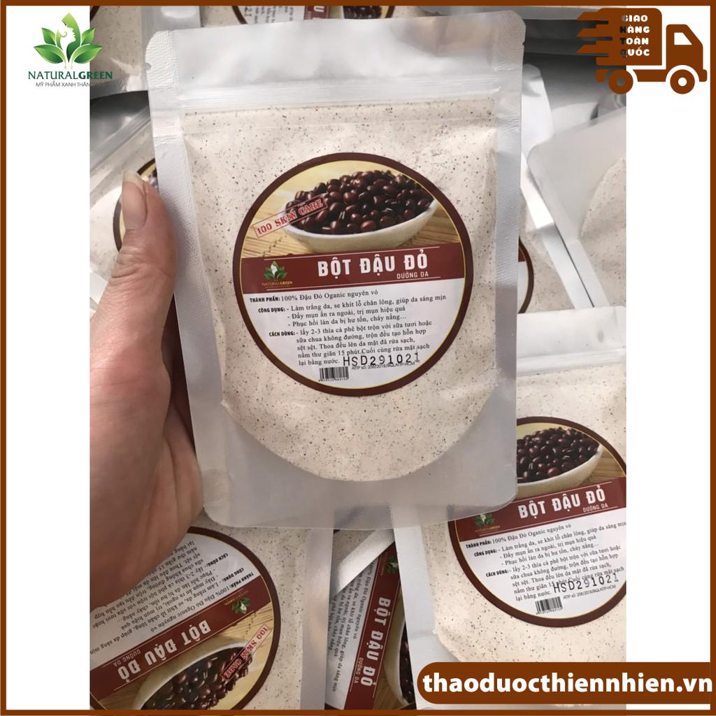 Bột đậu đỏ nguyên chất 100g mới