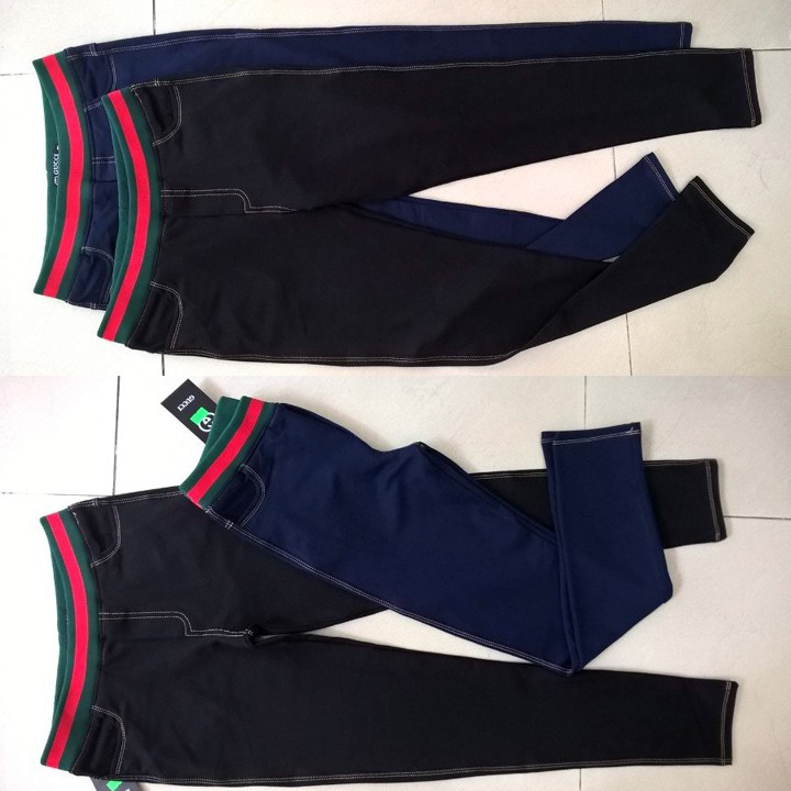 Quần Legging giả jean 4 túi lưng thun | BigBuy360 - bigbuy360.vn