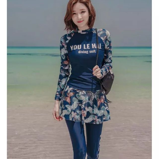 BikiniStoreVn : Đồ Bơi Tay Dài Quần Dài S78