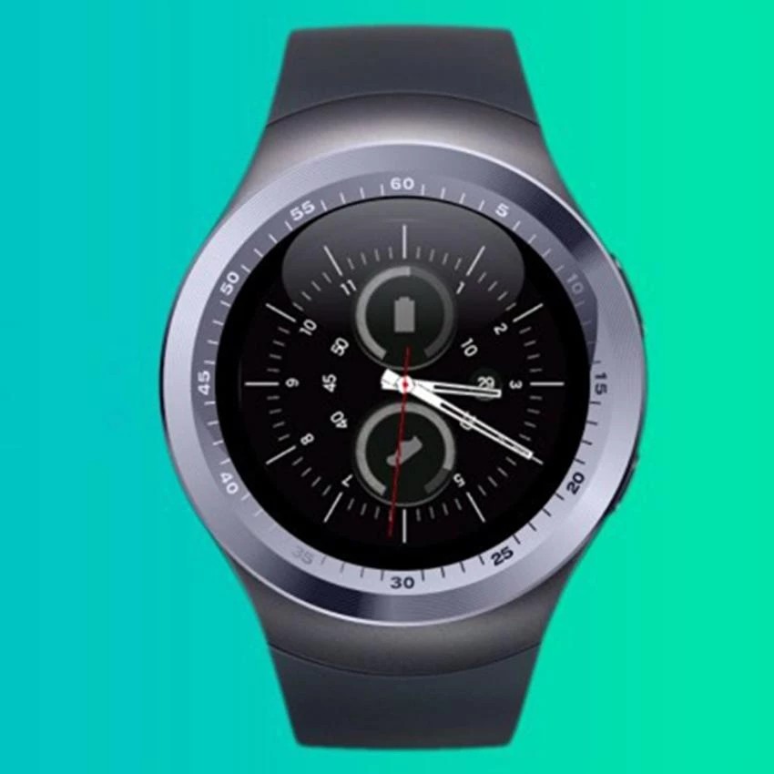 Đồng hồ thông minh Smartwatch Y1 Đen Bluetooth có khe cắm sim độc lập mới