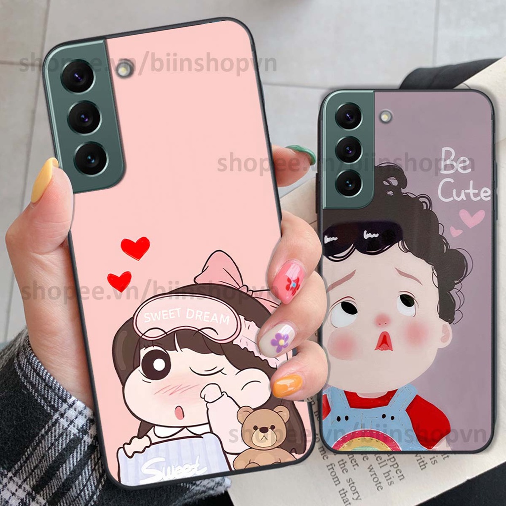 Ốp Samsung S22 / S22 Plus / S22 Ultra / S22+ in hình baby siêu dễ thương, ngộ nghĩnh đáng yêu