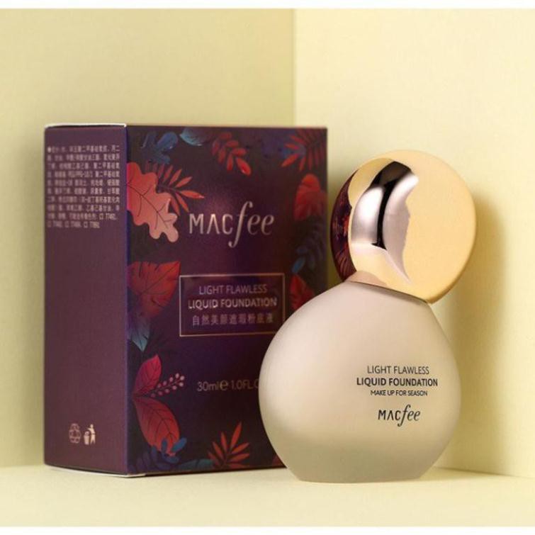 Kem nền che khuyết điểm dưỡng ẩm lâu trôi Macfee -Kingdc-Light Flawless Liquid Foundation MLF2 | BigBuy360 - bigbuy360.vn
