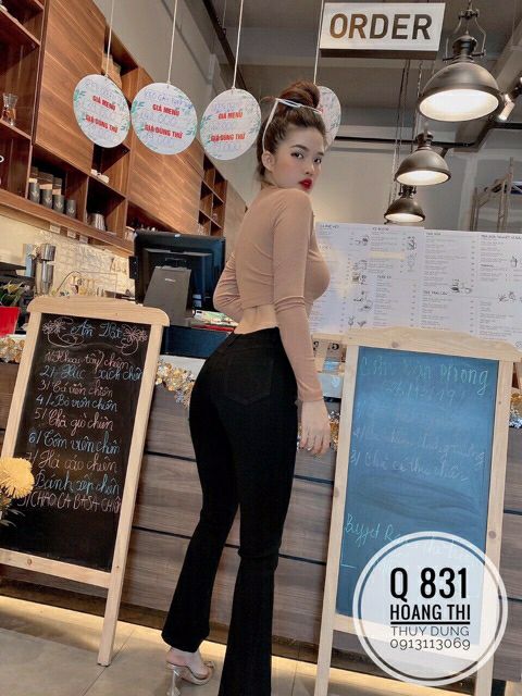 QUẦN BÒ LEO XẺ GẤU ❤FRS50K❤
