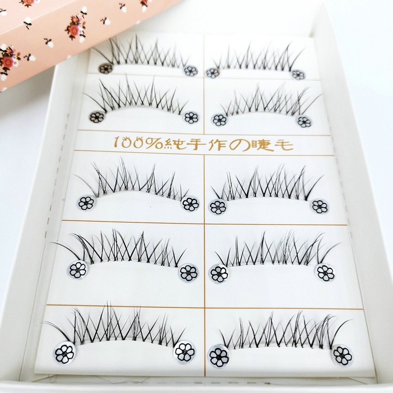 ✅Mi giả gân trong sợi mi siêu mảnh tự nhiên MoMo siêu nhẹ không dày cộm cho kiểu make up tự nhiên nhẹ nhàng