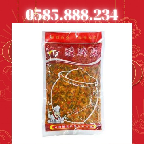 Dưa Muối Chua Cay Trung Quốc túi 1kg