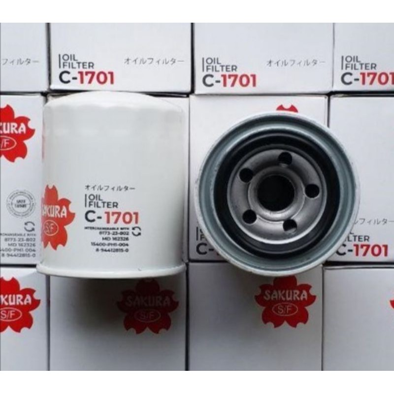 lọc dầu động cơ R55-7 mã C-1701 LF3657 119005-35151 FJ-3012 ST10944