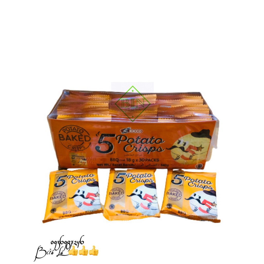 Combo 2 hộp khoai tây 5 Miếng 540g