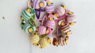 Kẹp tóc handmade cho bé
