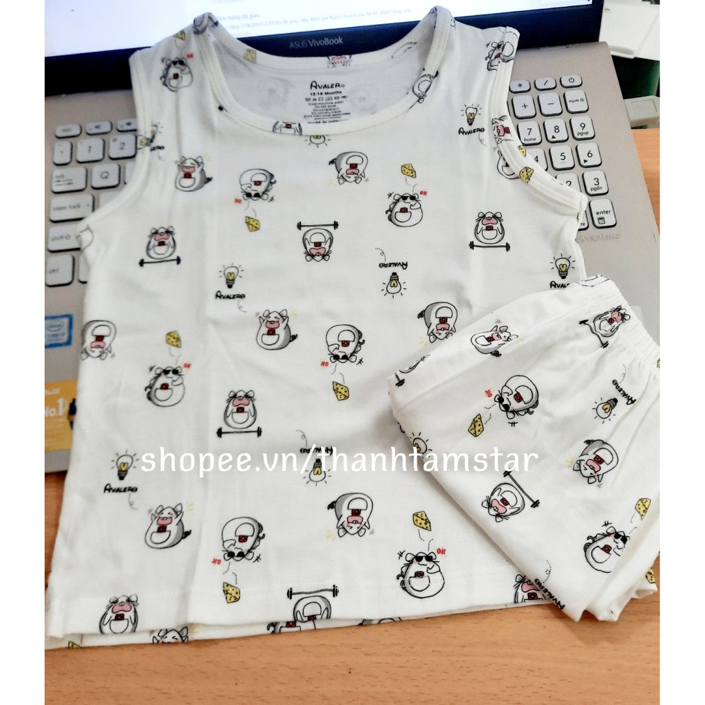Bộ ba lỗ Avaler  pettit size 6/9m-3/4Y